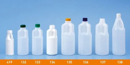 frascos plásticos com alça de segurança