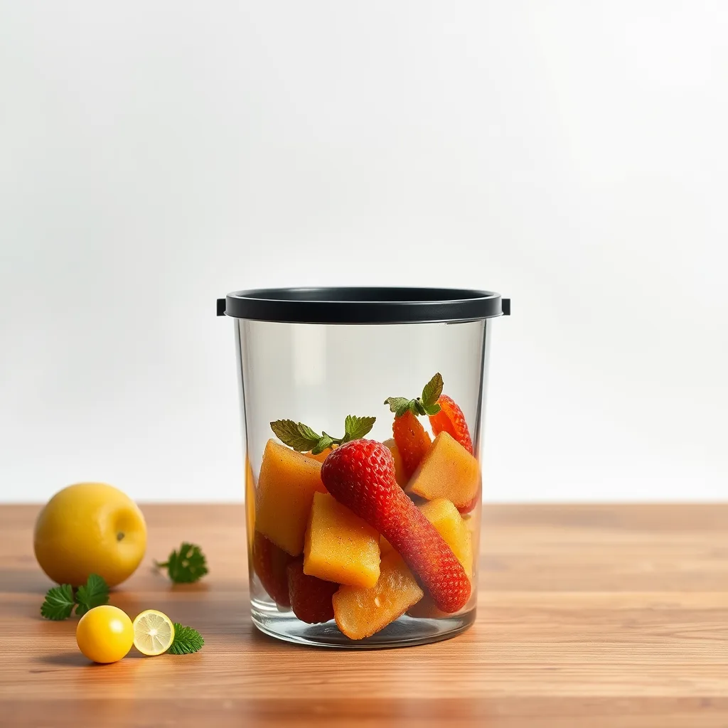 potes plásticos para alimentos